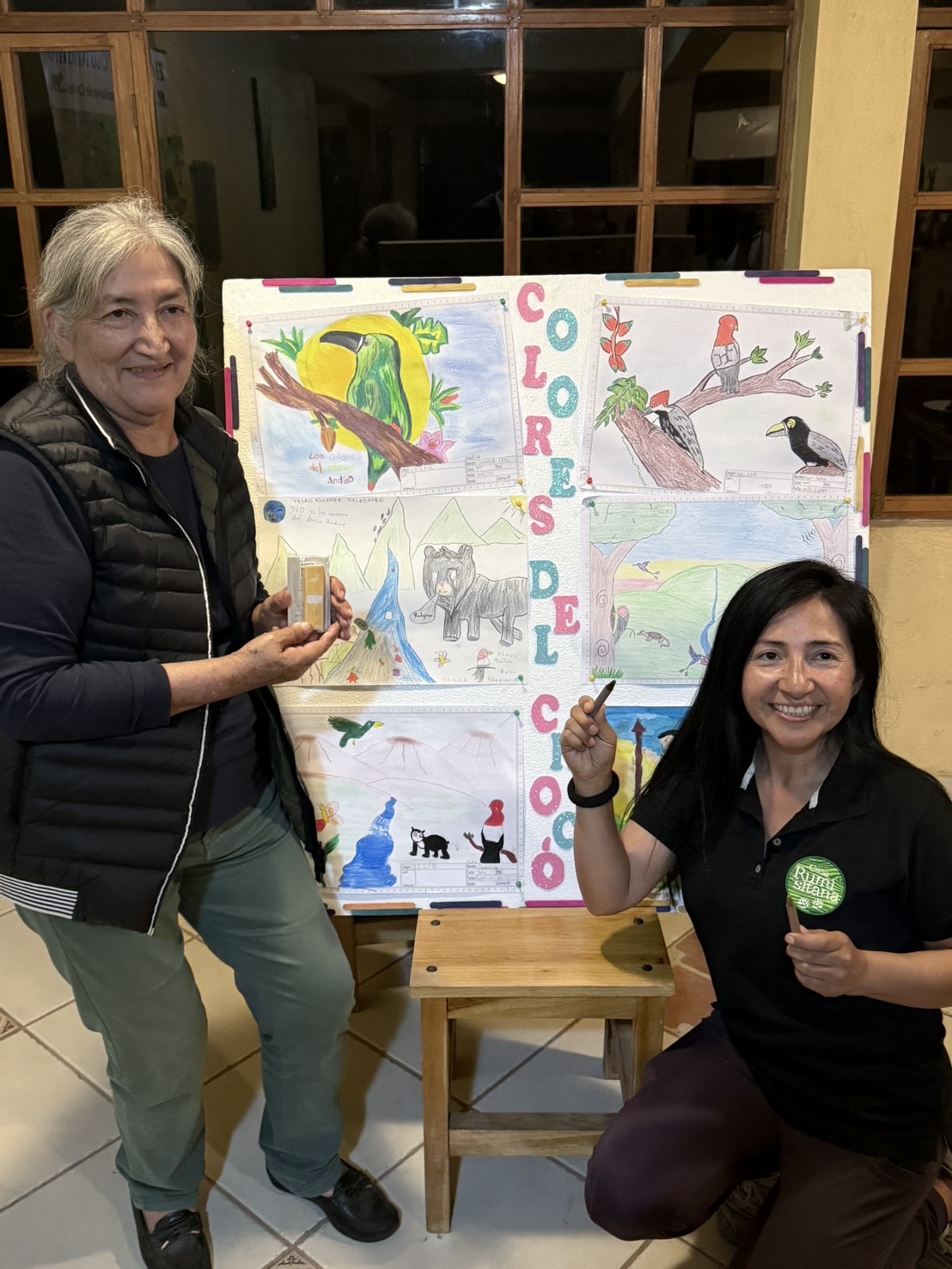 ルミシタナ農園のWilma Romeroさんとアートイベント